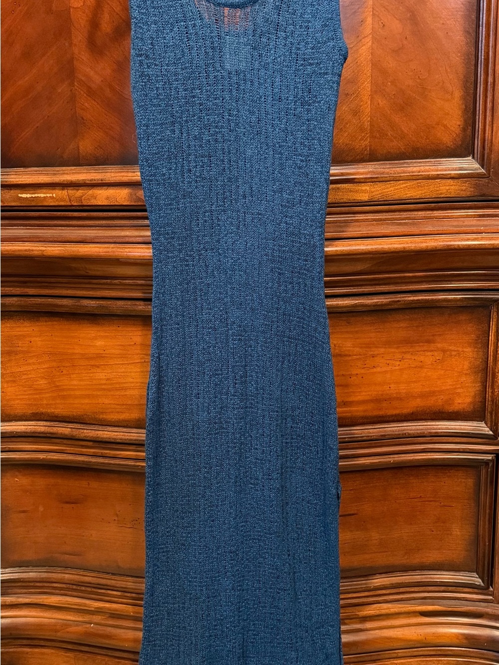 Shade & Shore Sleeveless Maxi Knit Dress swim coverup size small 4-6